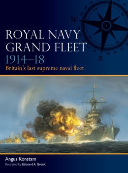 Royal Navy Grand Fleet 1914-1918: Britains Last Supreme Naval Fleet (Osprey Fleet 10)