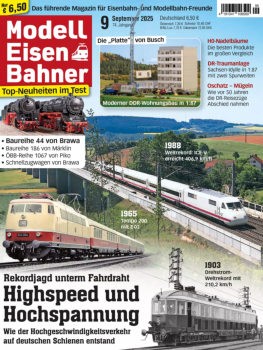 Modelleisenbahner 2025-09