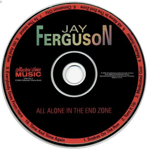 Jay Ferguson - All Alone In The End Zone (1976) [2003] Lossless