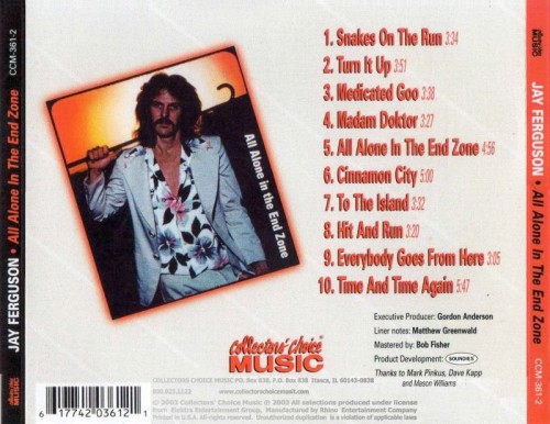 Jay Ferguson - All Alone In The End Zone (1976) [2003] Lossless
