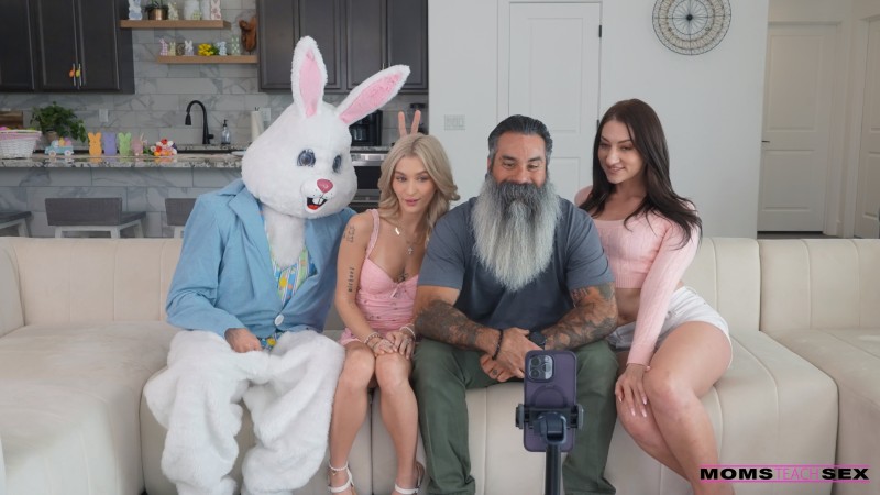 Emma Rosie & Whitney Oc - An Easter Fuck For Stepmom And Stepsis