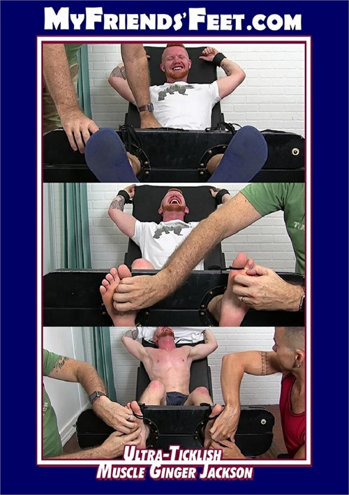 MyFriendsFeet - Ultra Ticklish Muscle Ginger Jackson