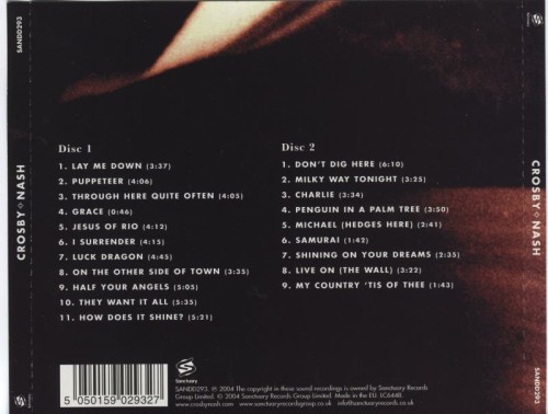 Crosby-Nash - Crosby-Nash (2004) 2CD Lossless