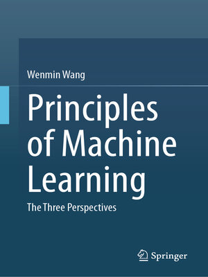 Principles of Machine Learning – Wenmin Wang