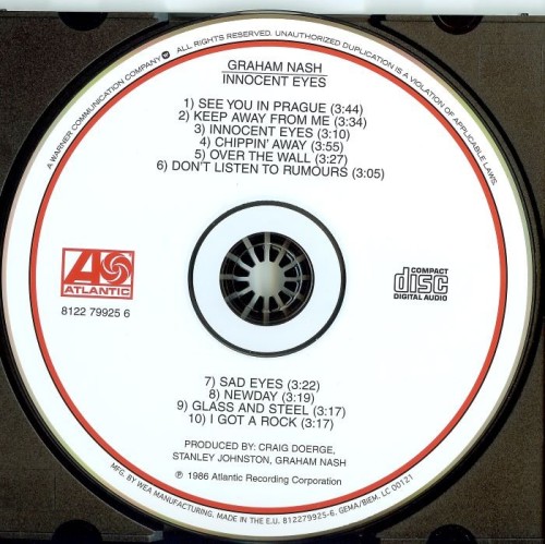 Graham Nash - Innocent Eyes (1986)(2008) Lossless Graham Nash - Innocent Eyes (1986)(2008) Lossless