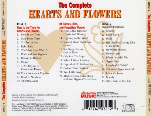 Hearts And Flowers - The Complete Hearts And Flowers (1967-68) (2002) 2CD Lossless