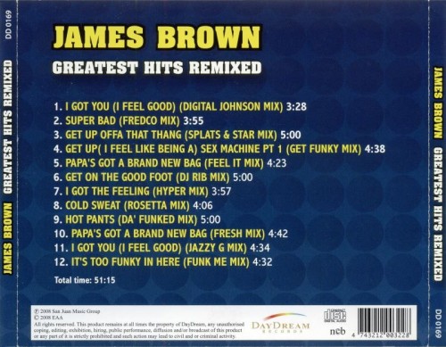 James Brown - Grreatest Hits Remixed (2008) Lossless James Brown - Grreatest Hits Remixed (2008) Lossless
