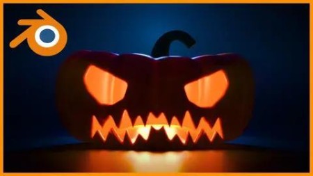 9d46b579d1067f41def0cc48d1466454 - Blender 3D: Create A Jack-O'-Lantern Scene