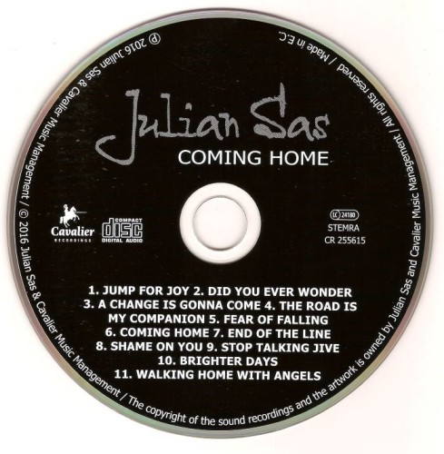 Julian Sas - Coming Home (2016) Lossless Julian Sas - Coming Home (2016) Lossless
