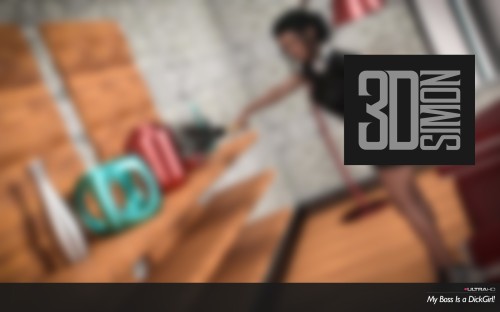 3DSimon - My Boss Is A DickGirl 3D Porn Comic