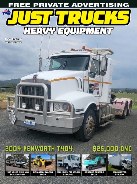 Just Trucks  Heavy Equipment - Issue 296, 05 March 2025