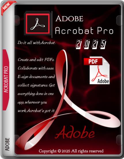 Adobe Acrobat Pro 2025.001.20467 (MULTi/RUS)