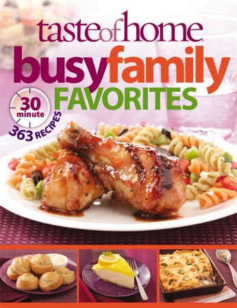 Busy Family Favorites – minute Recipes – Cassidy