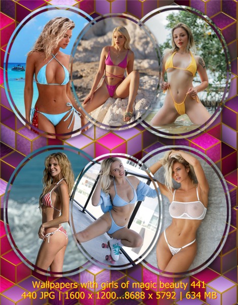 Wallpapers with girls of magic beauty 441