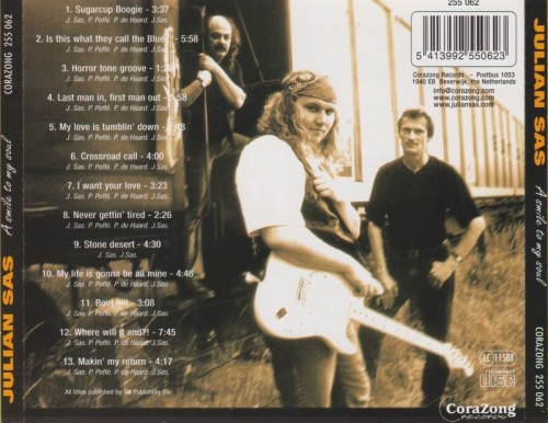 Julian Sas - A Smile to My Soul (1997) Lossless