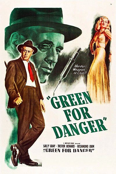 Зелёный значит опасность / Green for Danger (1946) DVDRip