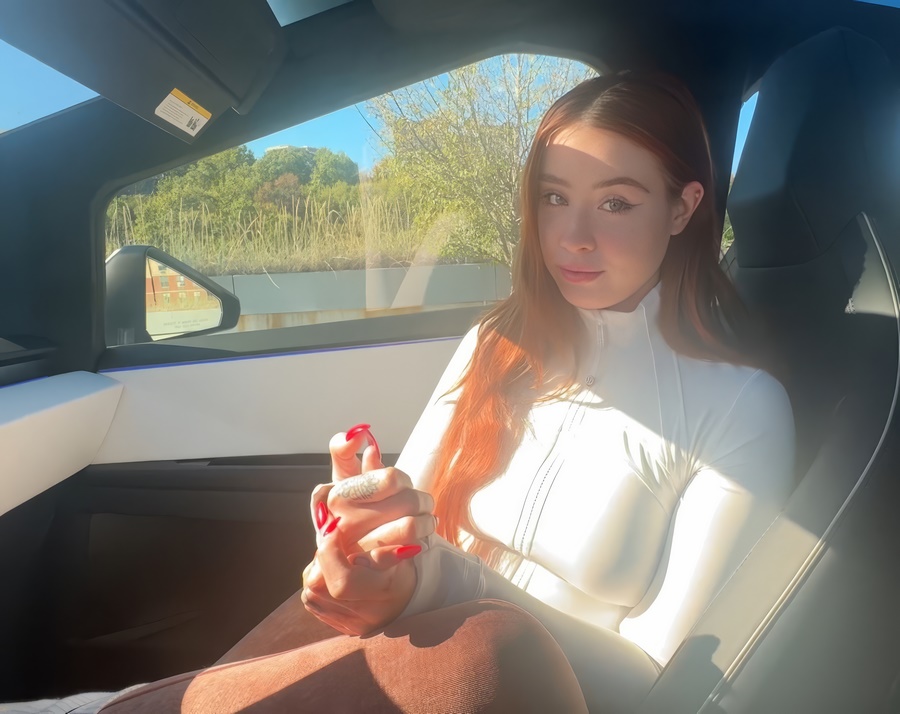 Rosie Rider - Fucked A Friend's Girlfriend In A Tesla Cybertruck