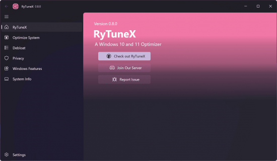RyTuneX 1.3.1