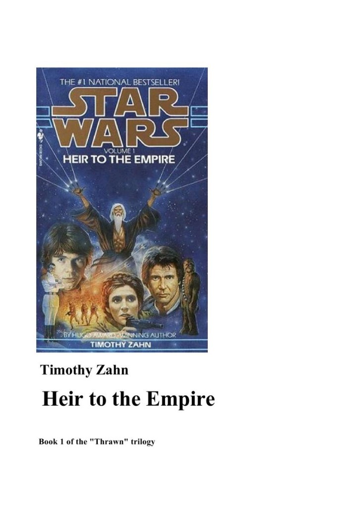 Timothy Zahn – Heir to the Empire [Star Wars – Thrawn Trilogy 02]