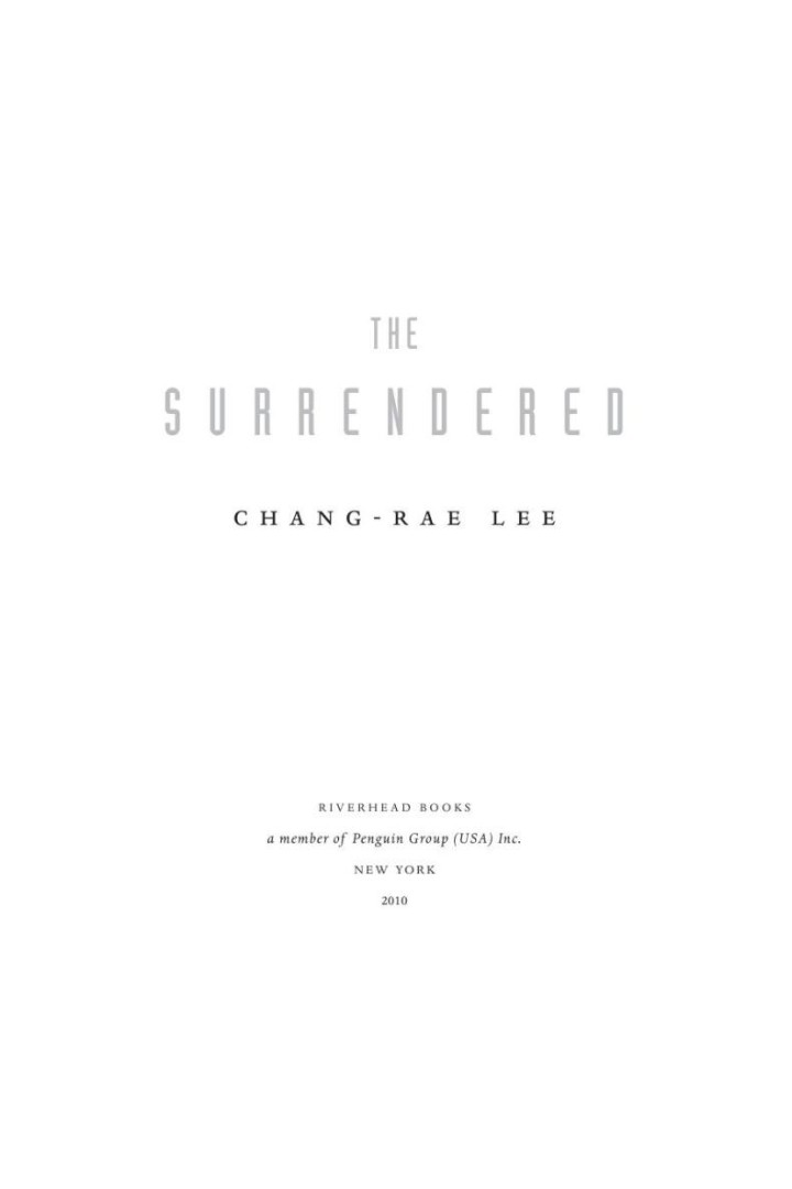 Chang-rae Lee - The Surrendered