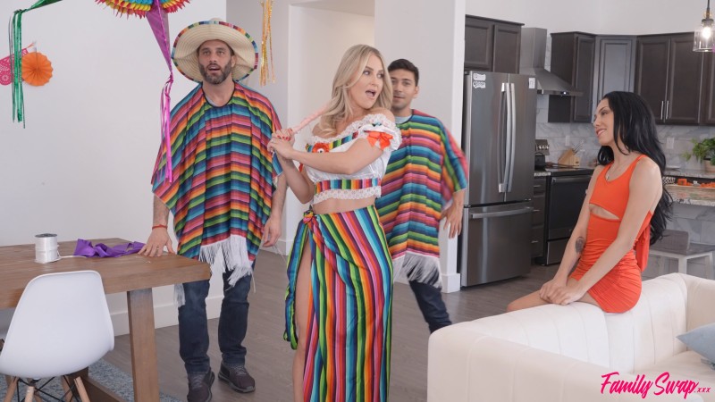 Andi Avalon, Bianca Bangs - Swapmoms Cinco De Mayo Pussy