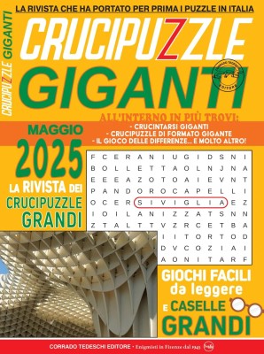 Crucipuzzle Giganti N.45 - Maggio 2025