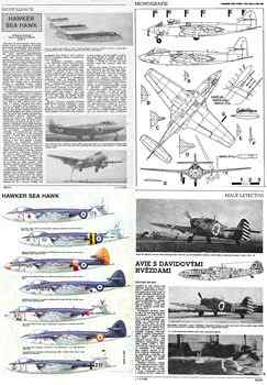 Letectvi+Kosmonautika 1990-8 - Scale Drawings and Colors