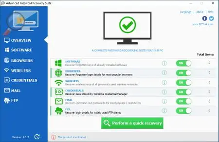 Advanced Password Recovery Suite 2.3 Multilingual