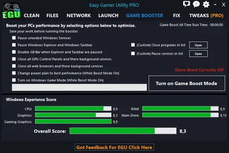 Easy Gamer Utility PRO 1.3.66