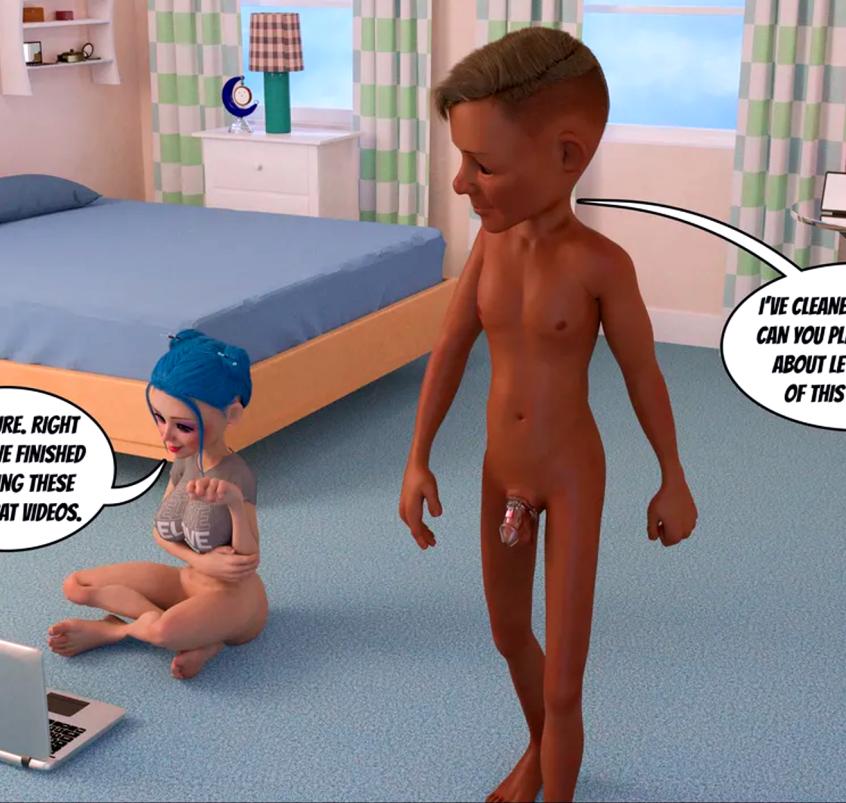 Spanking - Elmore City 3D Porn Comic