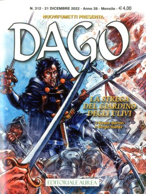Nuovifumetti presenta 318 a028n11 - Dago 312, La strega del giardino degli ulivi (Aurea 2022-12-21)