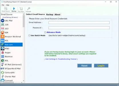 Email Backup Wizard 16.4.2