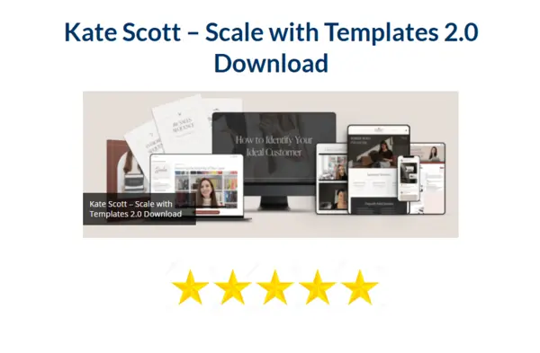 Kate Scott β Scale with Templates 2.0 Download