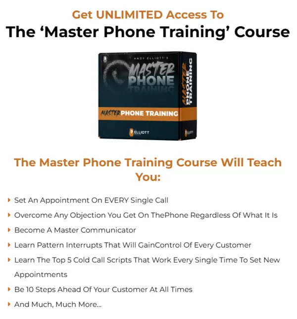 Andy Elliott – Master Phone Training Download