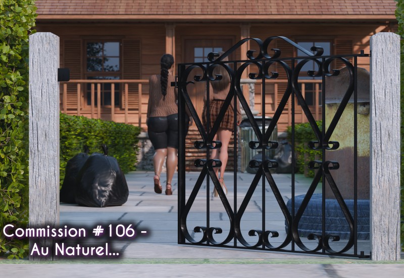 Blankken - Au Naturel 3D Porn Comic