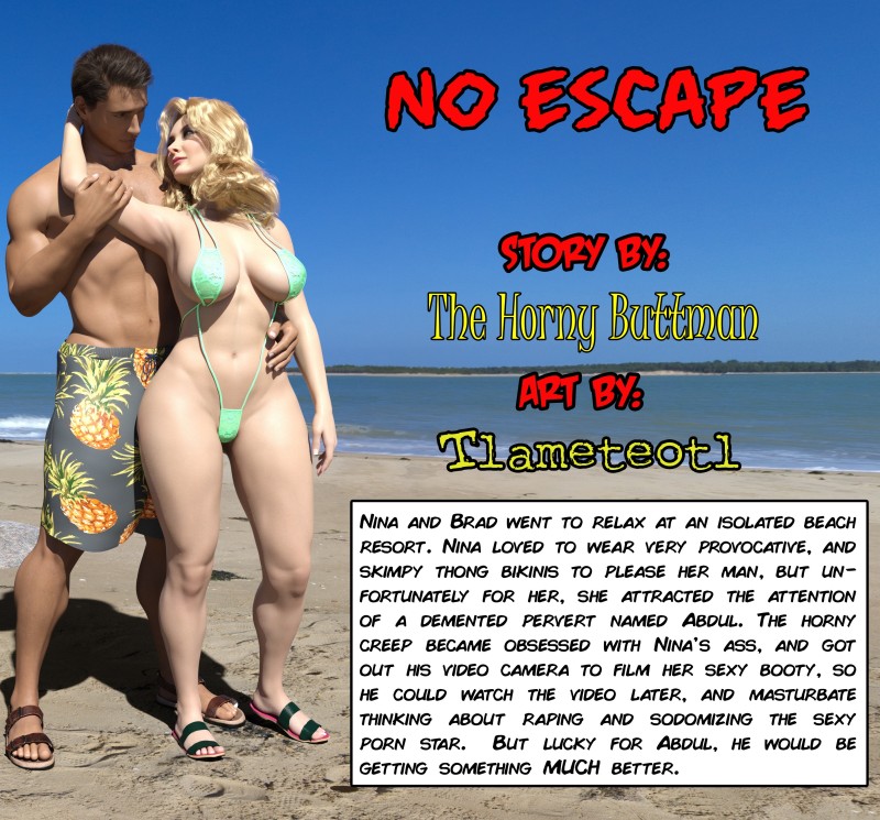 Tlameteotl - No Escape 3D Porn Comic