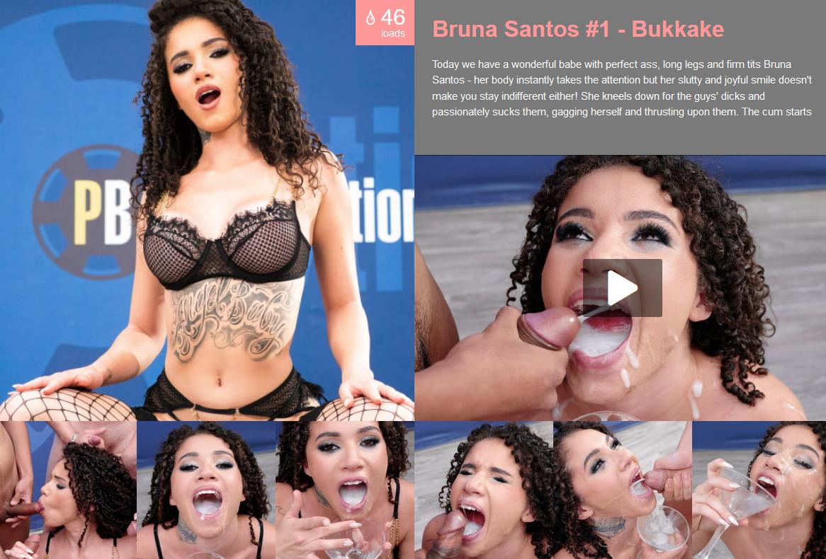 Bruna Santos #1 - Bukkake