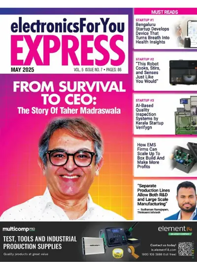 Electronics For You Express No 5 (May) 2025