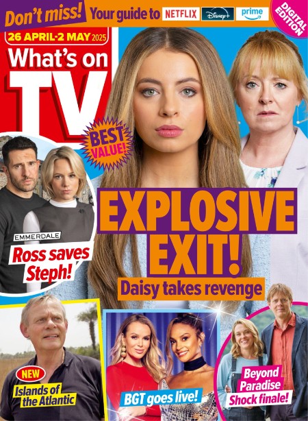 What's on TV - 26 April 2025