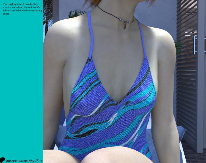 AycFox - Fun In The Sun 3D Porn Comic