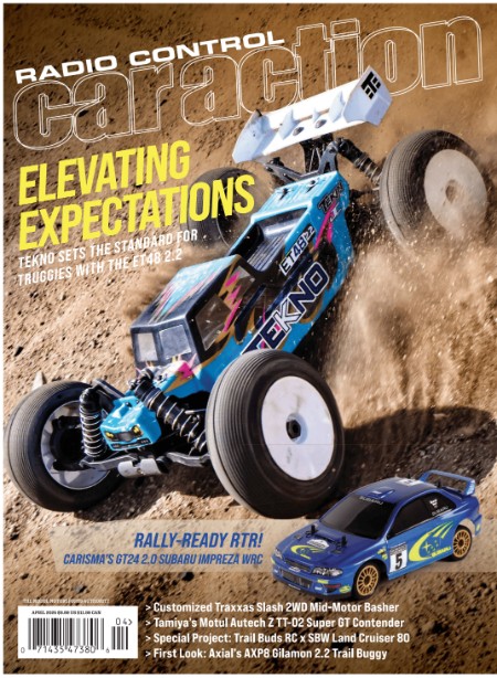 Radio Control Car Action April 2025