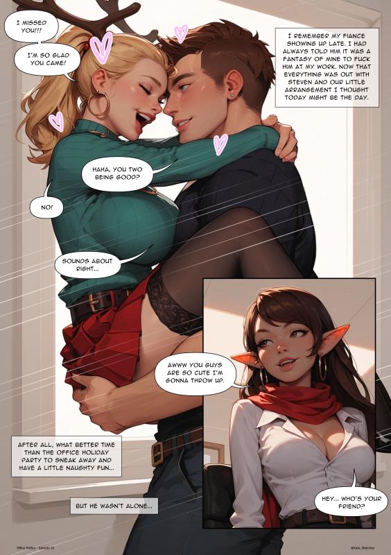 Kate Sketches - Office Politics - Episode 03 - The Holiday Party AI Porn Kate Sketches - Office Politics - Episode 03 - The Holiday Party AI Porn