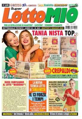 Lottomio di Martedi N.944 - 06 Maggio 2025