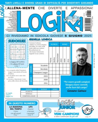 Settimana Logika N.171 - Maggio 2025