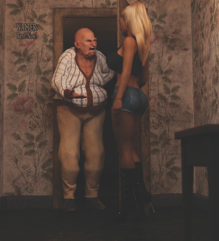 Casgra - Walter Wants Rent 3D Porn Comic