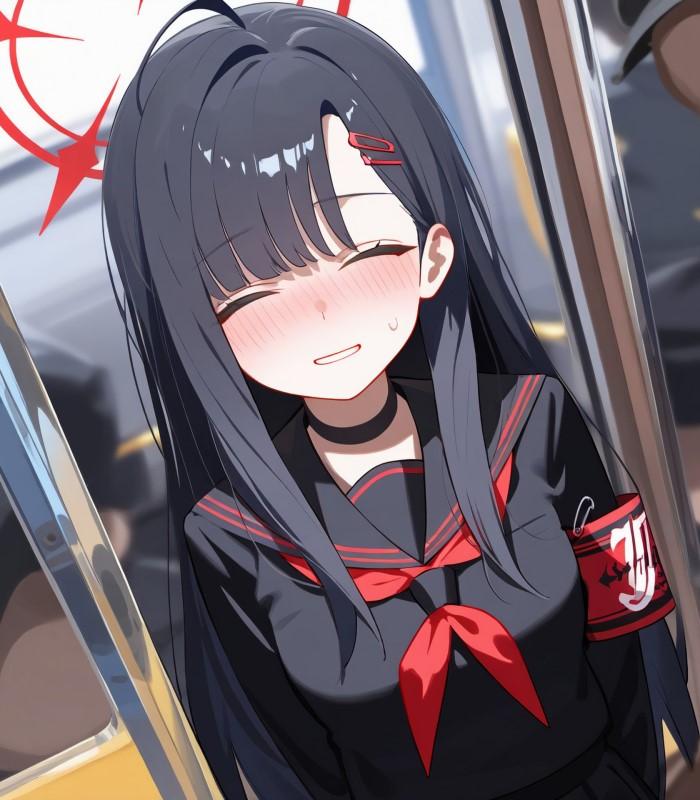 Howsir - Ichika on Train AI Porn