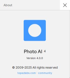 Topaz Photo AI 4.0.0