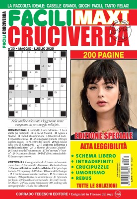 Facili Cruciverba N.30 - Maggio-Luglio 2025