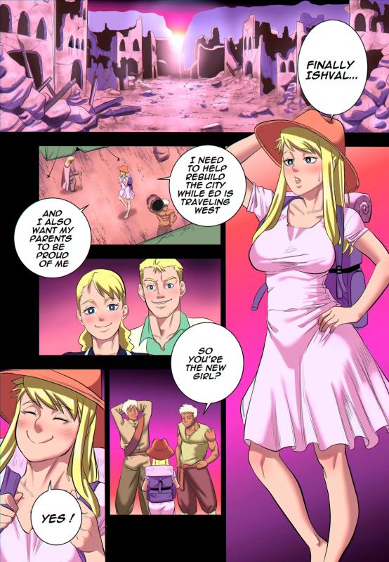 Lyze - Winry Rockbell BBC Porn Comic