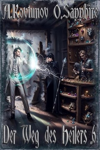 Cover: Oleg Sapphire - Der Weg des Heilers Buch 6: Eine Portal Progression-Fantasy Serie